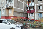 Последствия попадания БПЛА в жилой многоквартирный дом, Курск, 15 апреля 2025 года