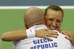 Радость Петра Палы и Петры Квитовой