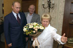 Владимир Путин и Александра Пахмутова, 2004 год