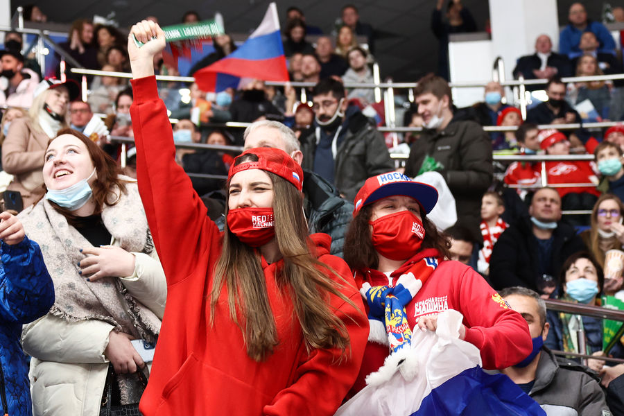 Во время матча между&nbsp;сборными России и Канады
