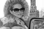 Фэй Данауэй во время визита в Москву, 1968 год