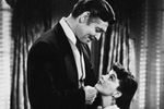 Вивьен Ли и Кларк Гейбл в сцене из фильма «Унесенные ветром» (1939)