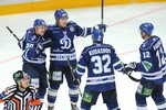 Радость динамовцев после заброшенной шайбы