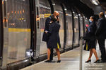 Последний поезд Eurostar, следующий из&nbsp;Лондона в&nbsp;Париж, перед&nbsp;приостановкой железнодорожного сообщения между&nbsp;Францией и Великобританией, 20 декабря 2020 года