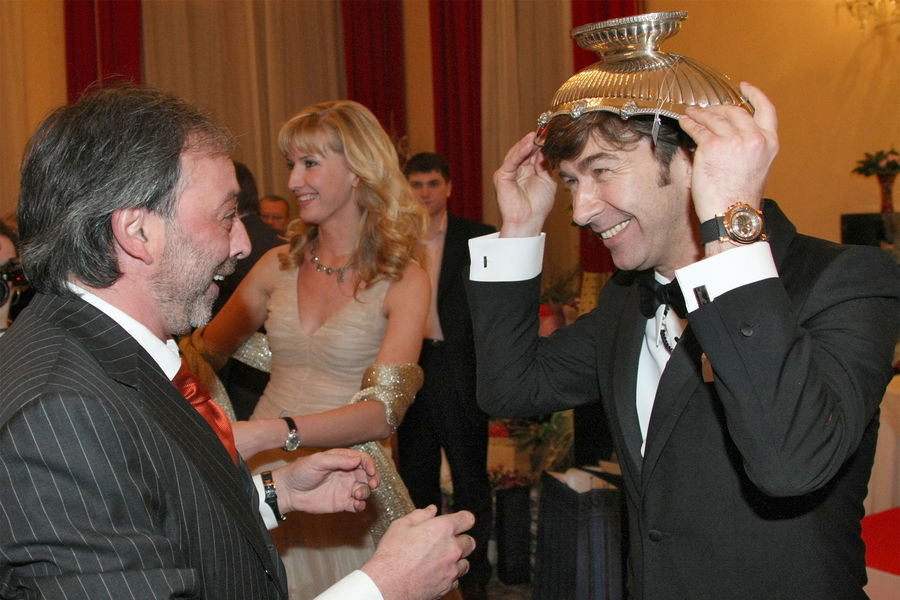 Борис Краснов на&nbsp;юбилее Валерия Сюткина, 2008&nbsp;год