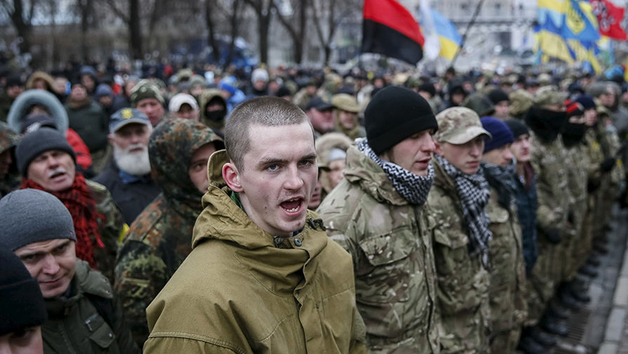 Митинг в центре Киева