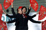 Показ авиационной моды DME Runway в аэропорту Домодедово, 2016 год