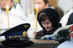 Во время церемонии отпевания в Христорождественском кафедральном соборе Липецка