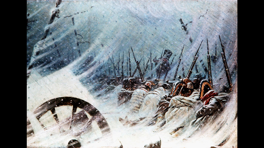 Василий Верещагин. Ночной привал великой армии. 1896-1897 гг