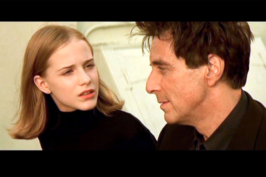 Эван Рэйчел Вуд и Аль Пачино в&nbsp;фильме «Симона» (2002)
