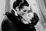 Вивьен Ли и Кларк Гейбл в сцене из фильма «Унесенные ветром» (1939)