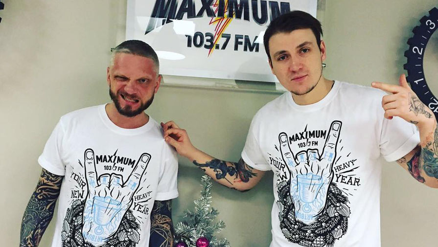 Ведущие Радио Maximum Александр Шаляпин и VJ Chuck