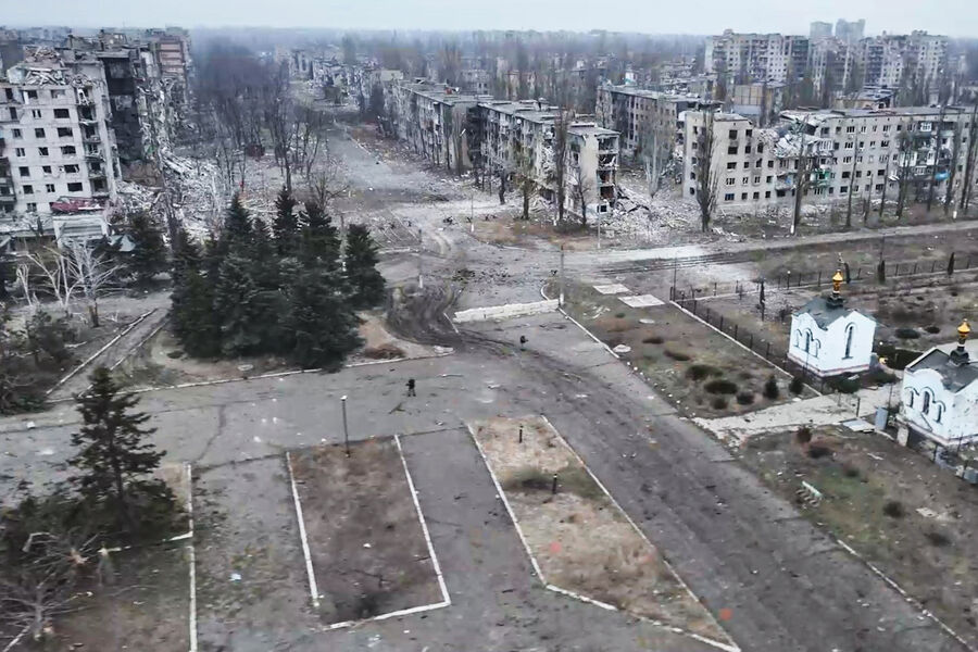 Вид на&nbsp;Авдеевку, 18&nbsp;февраля 2024&nbsp;года