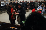 Всего панихиду посетили около 60 человек
