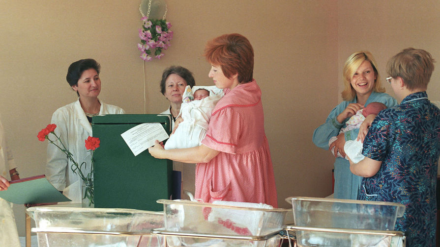 Голосование в роддоме №3, 3 июля 1996 года