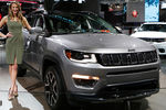 Jeep Compass на моторшоу в Детройте, 10 января 2017 года