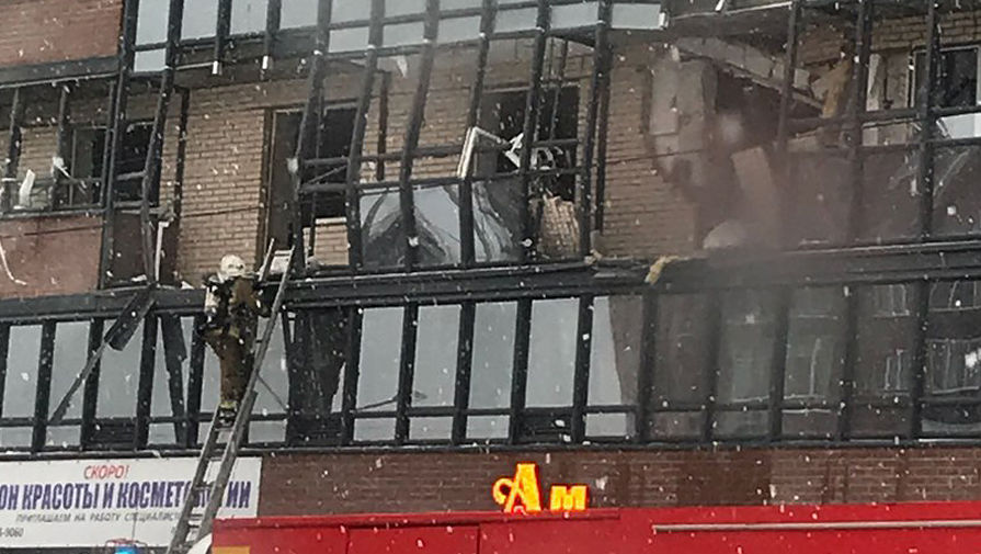 Последствия взрыва в&nbsp;жилом доме в&nbsp;Приморском районе Санкт-Петербурга, 9 февраля 2018 года