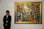 «Строители, с деревом» Фернана Леже