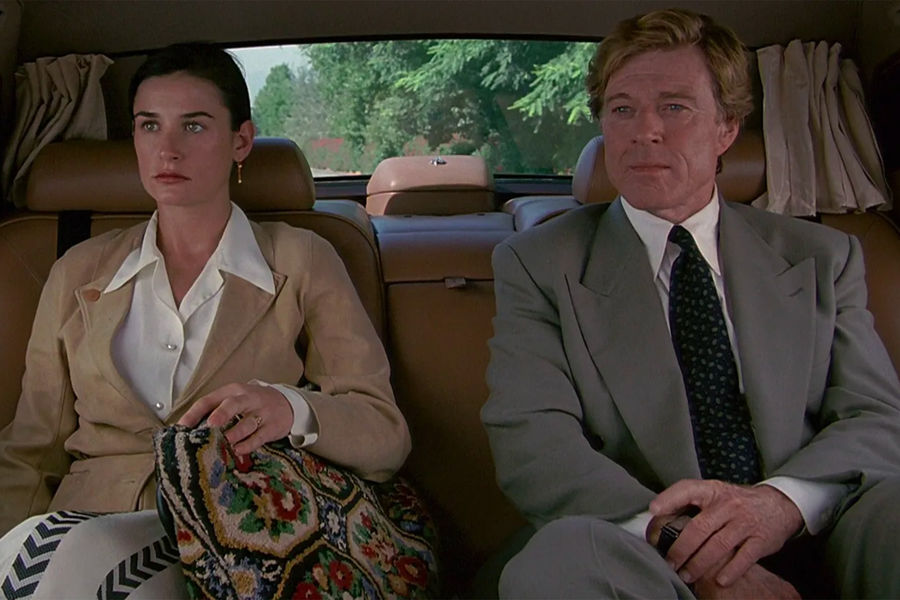 <b>«Непристойное предложение» (1993) </b>
<br><br>
В&nbsp;основе сюжета фильма «Непристойное предложение» Эдриана Лайна &ndash; история испытания на&nbsp;прочность супружеских отношений. Пара (Вуди Харрельсона и Деми Мур) проигрывает деньги в&nbsp;рулетку. На&nbsp;помощь им приходит миллионер, который согласен покрыть долг мужа, если его жена согласиться провести с&nbsp;ним ночь. В&nbsp;роли состоятельного сердцееда предстал именно Редфорд. И хотя фильм удостоился трех антипремий «Золотая малина», фильм обрел популярность среди зрителей благодаря звездному составу.
