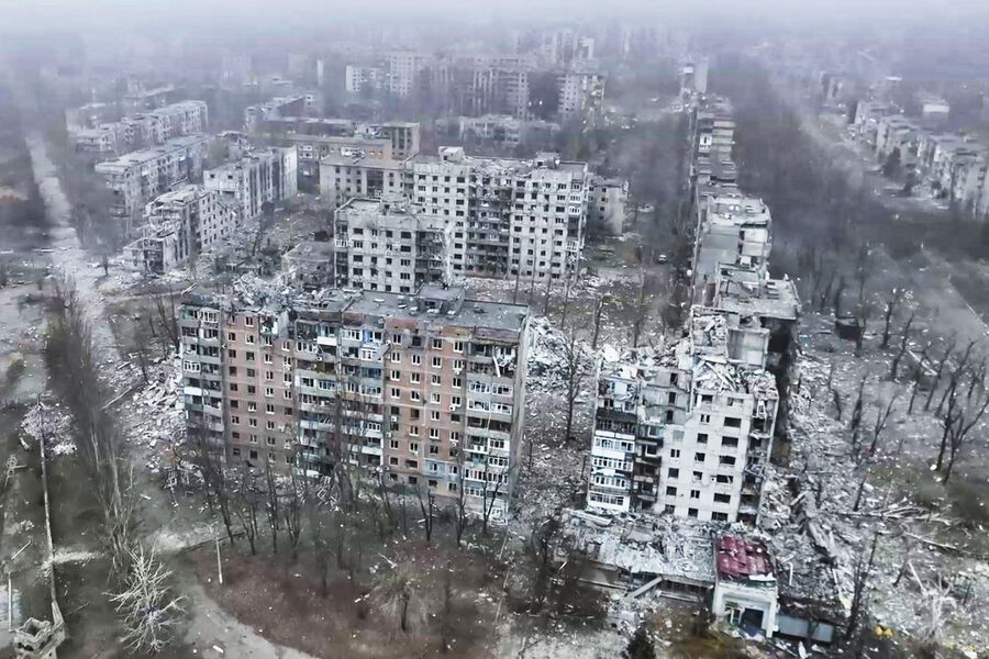 Вид на&nbsp;Авдеевку, 18&nbsp;февраля 2024&nbsp;года