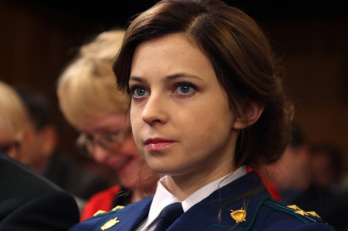 Наталья Поклонская на заседании Государственного совета Крыма в Симферополе