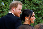 Герцоги Сассекские принц Гарри и Меган Маркл
