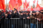 Участники мероприятий в Москве по случаю 140-й годовщины со дня рождения Иосифа Сталина, 21 декабря 2019 года