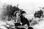 Полетт Годдар и Чарли Чаплин в фильме «Новые времена» (1936)