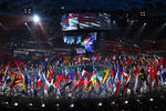 Церемония закрытия XVI чемпионата мира по водным видам спорта в Казани