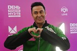 Певец Стас Костюшкин на праздновании дня рождения телеканала «МУЗ-ТВ» в Государственном Кремлевском дворце в Москве, 19 октября 2025 года