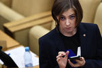 Зампред комитета Госдумы по безопасности и противодействию коррупции Наталья Поклонская на заседании, 10 февраля 2017 года
