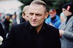 Художественный руководитель Большого Московского государственного цирка, дрессировщик Аскольд Запашный во время церемонии прощания с певицей Юлией Началовой на Троекуровском кладбище, 21 марта 2019 года