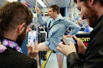 Участники акции No Pants Subway Ride в Сиэтле
