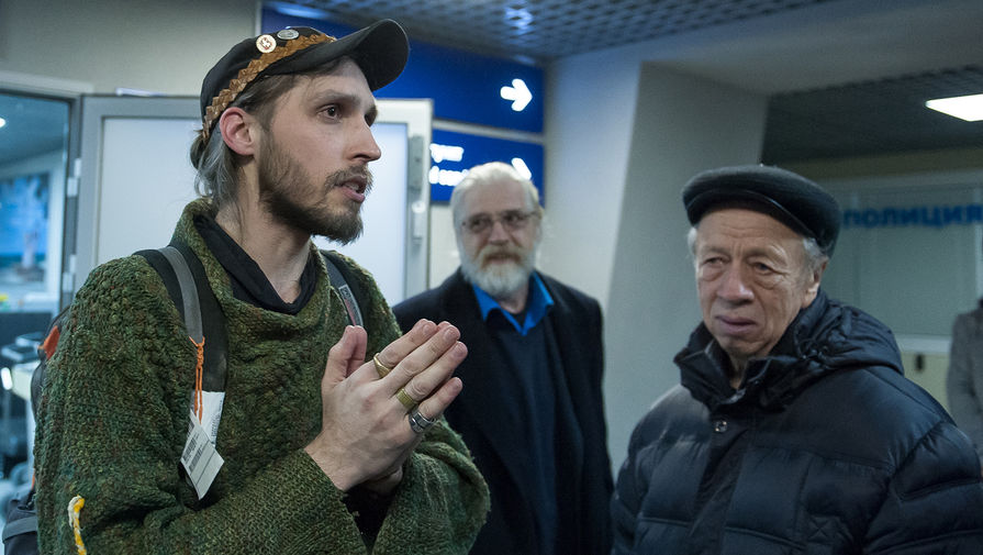 Гражданин России Константин Журавлев, захваченный боевиками в Сирии в 2013 году, в аэропорту Томска