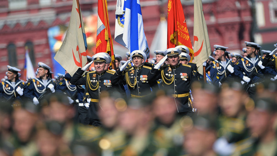 Военный парад, посвященный 73-й годовщине Победы в Великой Отечественной войне 1941-1945 годов на Красной площади, 9 мая 2018 года