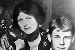 Поэт Сергей Есенин и его жена танцовщица Айседора Дункан, 1922 год