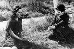 Полетт Годдар и Чарли Чаплин в фильме «Новые времена» (1936)