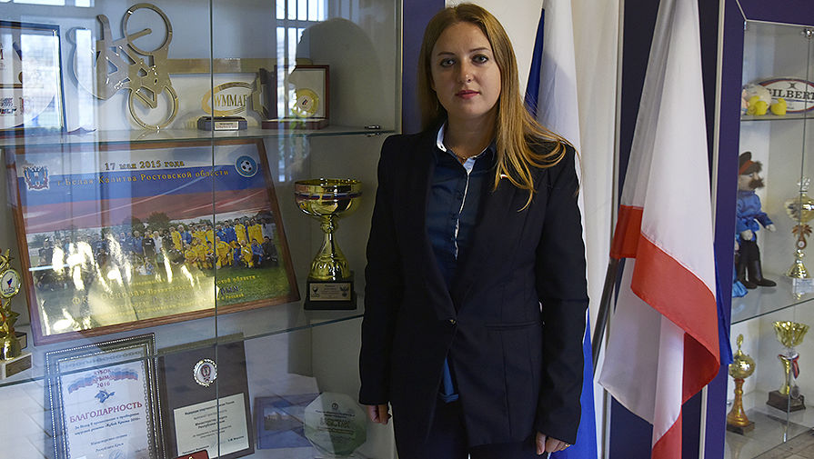 Министр спорта Крыма Елизавета Кожичева