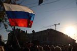 Участники акции оппозиции «Марш мира» в Москве