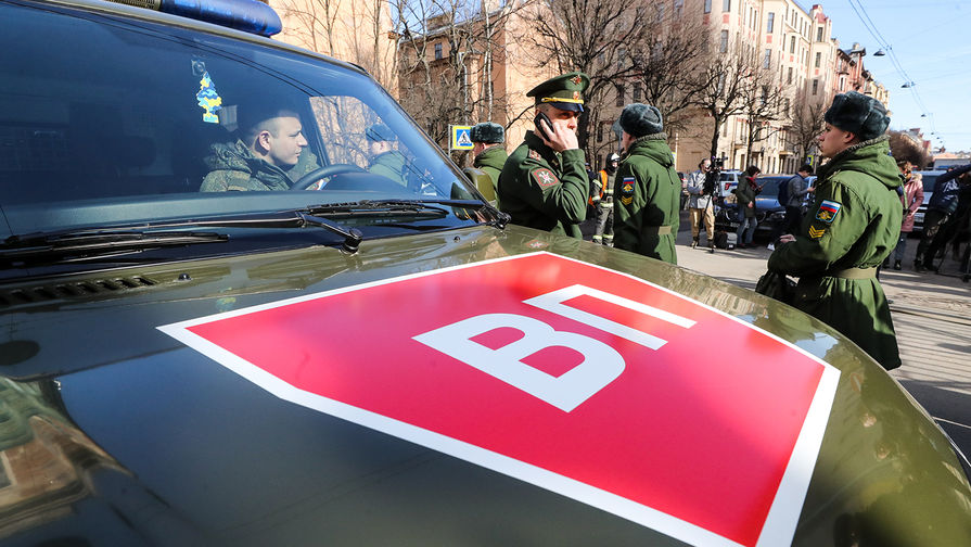 Ситуация на&nbsp;месте взрыва на&nbsp;территории Военно-космической академии им. А.Ф. Можайского в&nbsp;Санкт-Петербурге, 2 апреля 2019 года