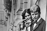 Поэт Сергей Есенин и его жена танцовщица Айседора Дункан, 1922 год