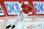 Российский конькобежец Дмитрий Лобков