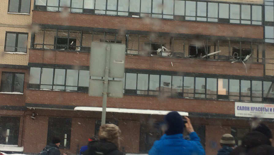 Последствия взрыва в&nbsp;жилом доме в&nbsp;Приморском районе Санкт-Петербурга, 9 февраля 2018 года