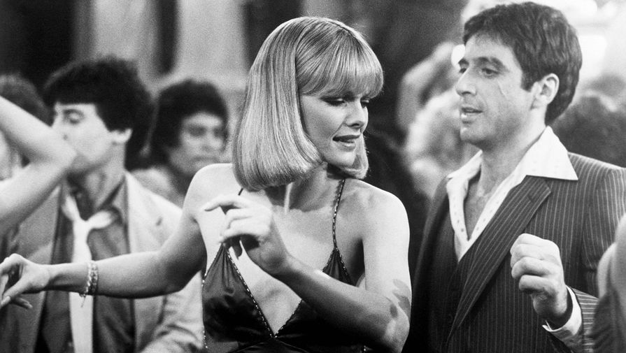 Мишель Пфайффер и Аль Пачино в&nbsp;фильме &laquo;Лицо со шрамом&raquo; (1983)