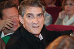 Актер Валерий Гаркалин перед премьерой нового фильма Бориса Грачевского «Крыша» в кинотеатре «Ударник»