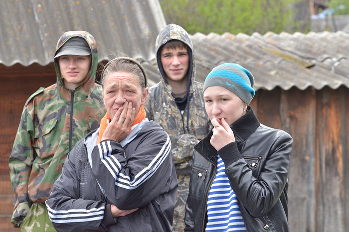 Жители города Абаза во время паводковой ситуации. Хакасия
