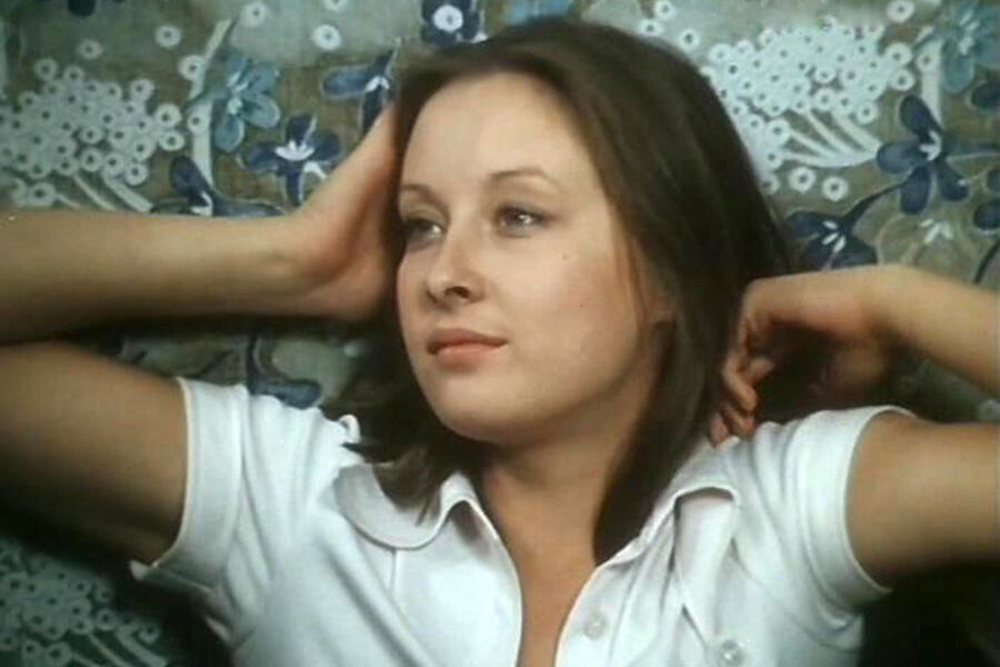 Актриса Лариса Удовиченко в&nbsp;роли Леры в&nbsp;фильме &laquo;Перед экзаменом&raquo;, 1977&nbsp;год
