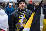 Участники «Русского марша» в Москве