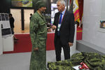 Полковой священник в полевой форме на VI международном военно-техническом форуме «Армия-2020» 