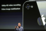  iPhone 4S может снимать видео в&nbsp;разрешении 1080p и обладает камерой 8&nbsp;мегапикселей